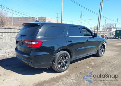 2021 Dodge Durango R/T Awd из США, поврежденный, VIN 1C4SDJCT1MC845176